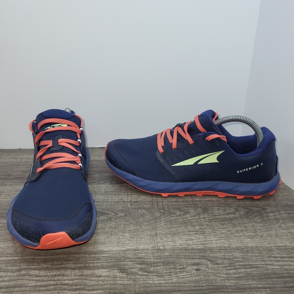 Altra Superior 5 Blue Trail Running Shoes Sneakers Women's Size 10